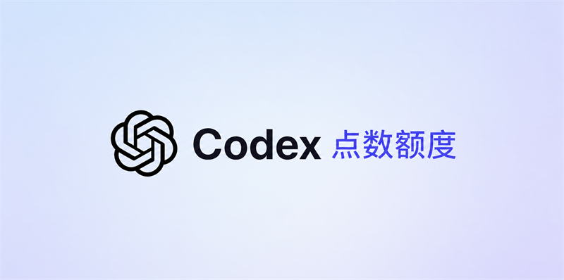 Codex 点数额度充值 (Free账号勿下)