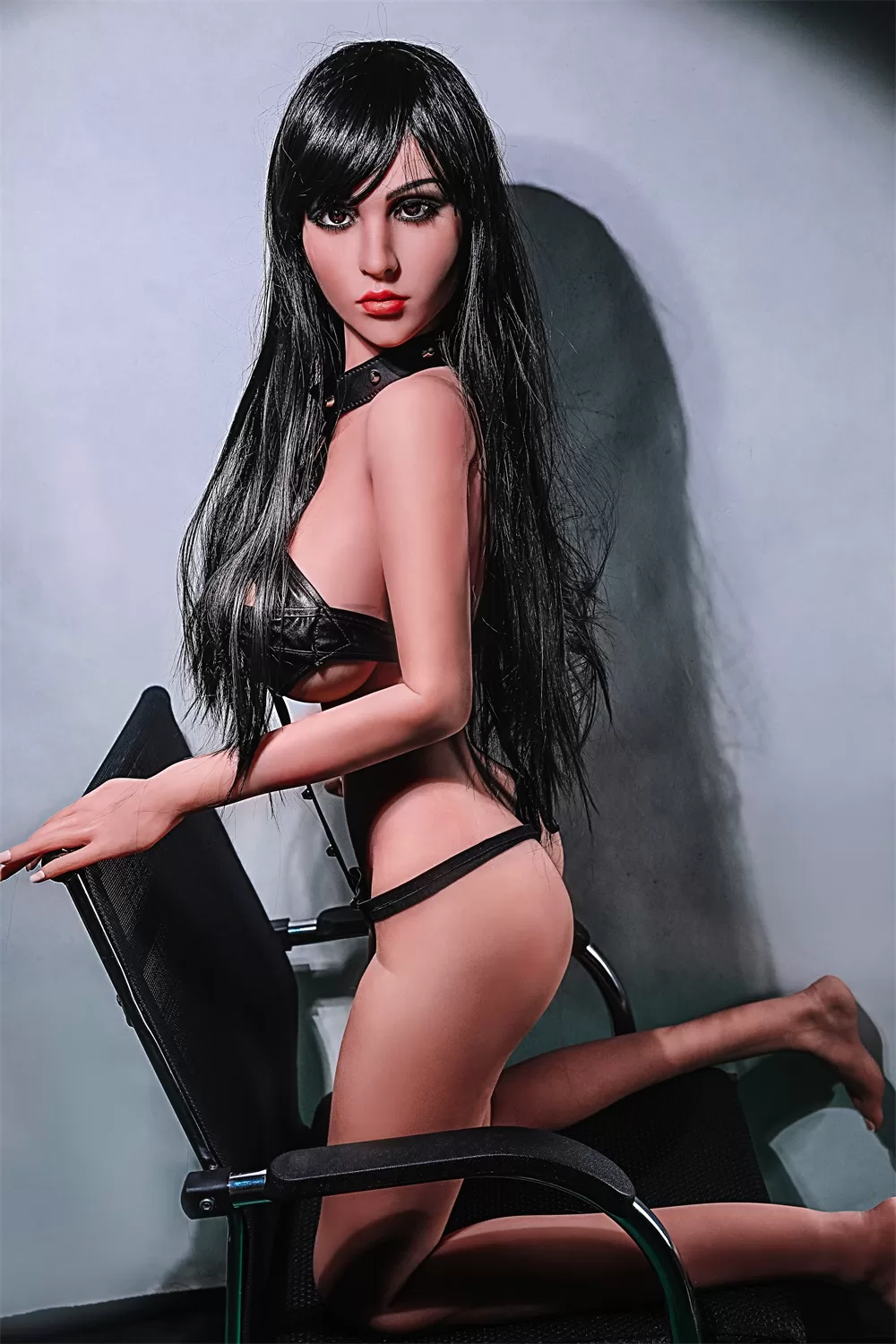 European And American Style Silicone Sex Dolls For Men, Height 158, Large Breasts, Pink And Tender Nipples, Genital Organs, Black Hair, Soft And Real Skin, Sex Dolls For Beautiful Women 2