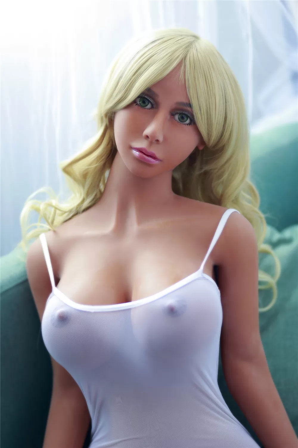 European And American Style Silicone Sex Dolls For Men, Height 158, Large Chest, Light Brown Hair, And Beautiful Sex Dolls 1