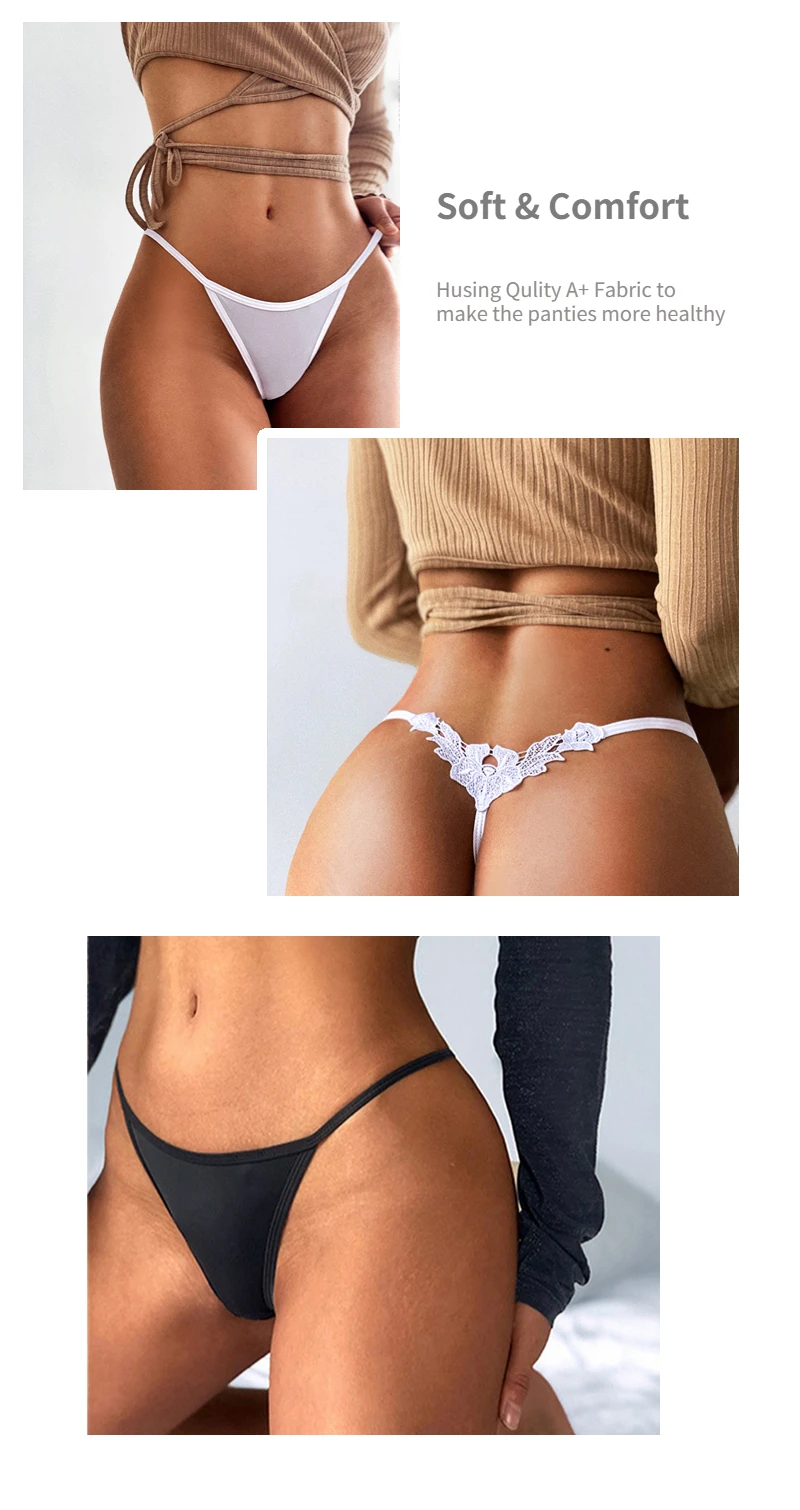 WarmSteps Sexy Woman Thong Women's Panties Embroidery G-string Thongs S-XXXL Plus Large Size Underwear Women Lingerie Sex T-back