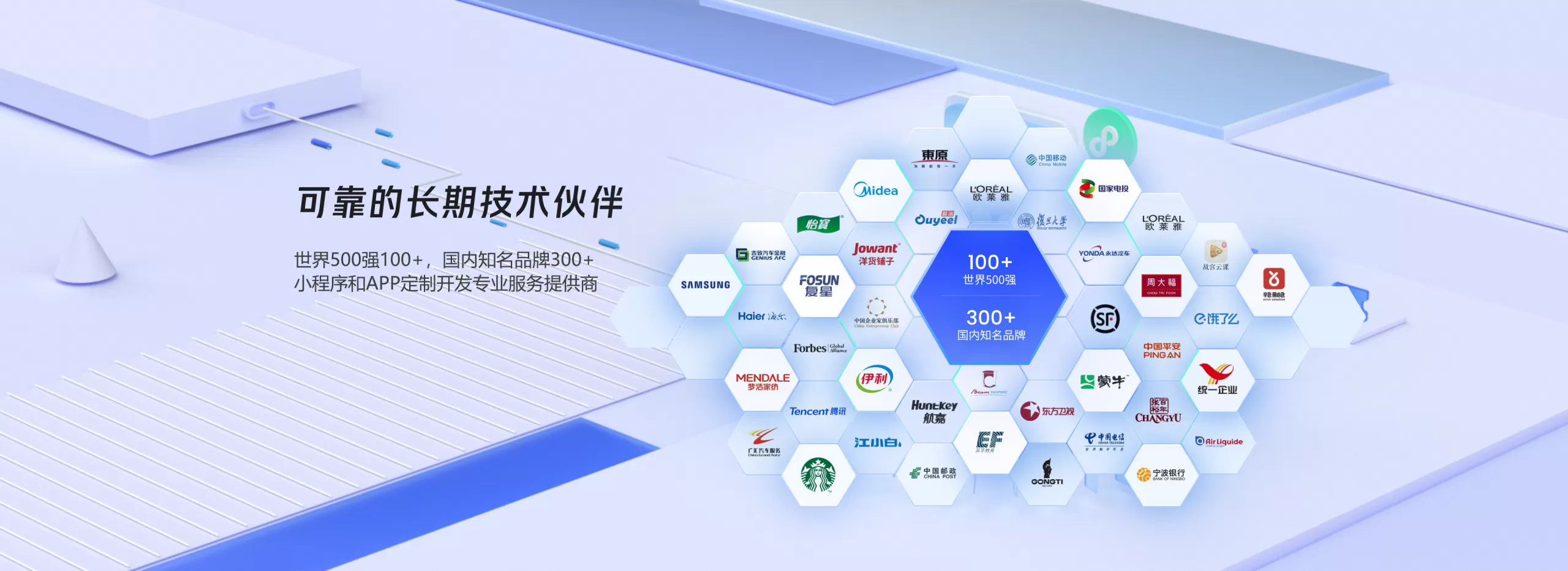 可靠的长期技术伙伴