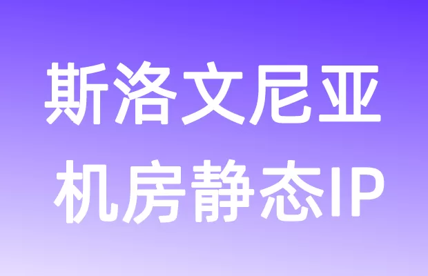 欧洲斯洛文尼亚机房静态IP