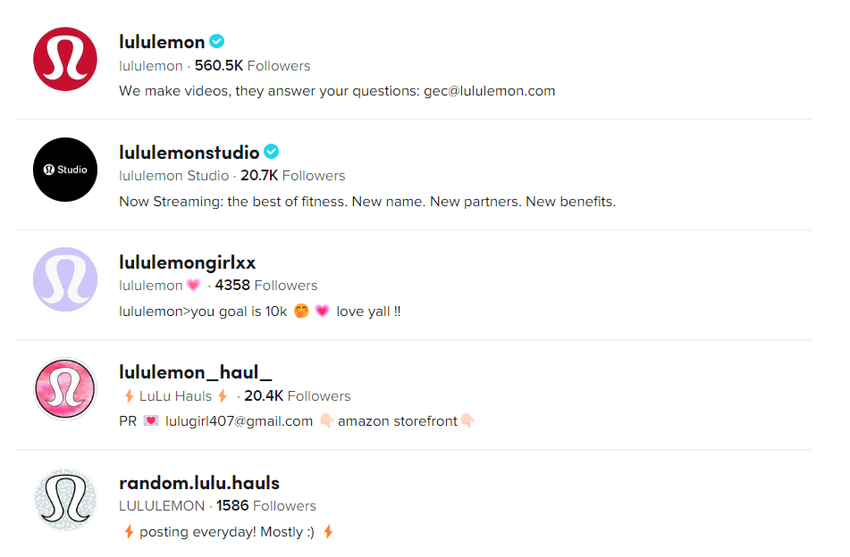 TIKTOK视频播放过亿！Lululemon造就“瑜伽界爱马仕”神话