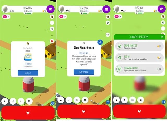 模拟+放置玩法啥结局？国外这款奇葩养鸡手游活了4年！