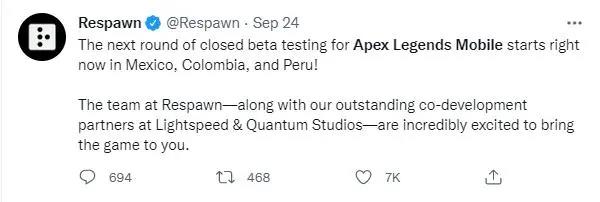 光子联合开发的《Apex手游》，在挑战战术竞技新天花板