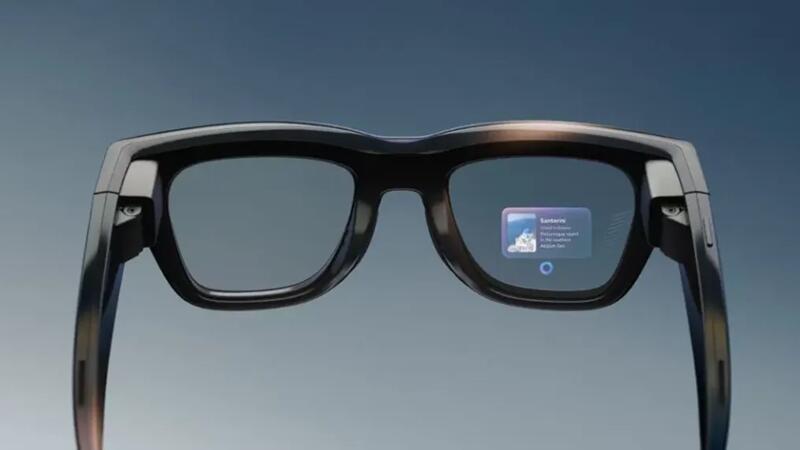 Meta发布首款内置屏幕智能眼镜，售价799美元